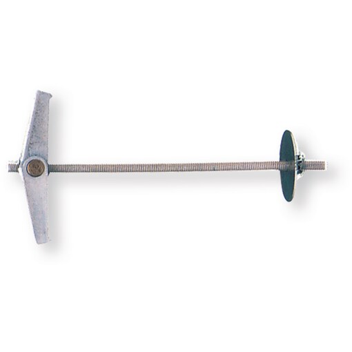 Federklappdübel Klapfix 4x90 mit Scheibe und Mutter